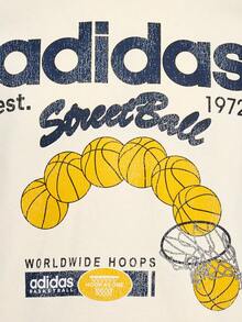 Adidas Unisex OG SB TEE Short Sleeve Knit Collarless T-Shirt TKX5728 - Apricot - View 5