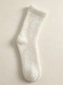 1/2/4/6 Pairs Multi-Size Thickened Women's Home Sleep Socks, Floor Socks For Sleeping And Postpartum Recovery, Autumn/Winter - Multicolor - View 16
