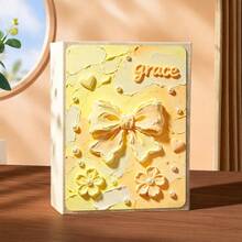 1pc Velvet Texture Premium Fashion Photo Album, Can Store 100 Standard Photos, Suitable For Organizing Travel Memories And Baby Growth Milestones, Compact And Portable - Multicolor - View 8