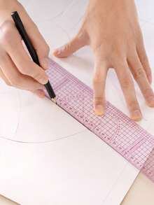 Curved Ruler Set With Curved Scale And Vibrant Plastic Frame, Flexible Patchwork Ruler, Drafting Ruler Tool - Multi-Functional Pattern Ruler, Sewing Tool Set, Tailoring Drafting Template, DIY Sewing Accessories, Suitable For DIY Crafts, Patchwork, Garment Making, Tailoring And Drafting, Essential Tool For Beginners And Hobbyists, Must-Have For Painting/Fashion Design Students - Multicolor - View 8
