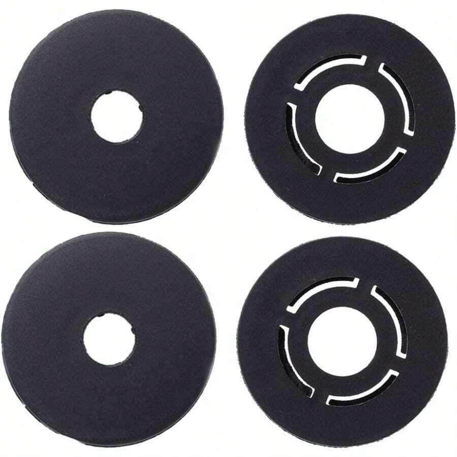 8Pcs Car Carpet Clips Fixing Grips Clamps Floor Holders Sleeves Kit Anti Skid Fastener Retainer Resistant, Black - A - View 1