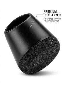 1/4/8/16/24pcs, Thickened Wear-Resistant TPE Chair Leg Protectors, High Elasticity Silent Anti-Slip Table And Chair Foot Pads, Scratch-Resistant Noise-Reducing Floor Protection Pads - Flexible And Durable, Silent And Scratch-Resistant, Easy To Install By Hand. Suitable For Home Table And Chair Protection, Bedroom Furniture Floor Protection. Flexible And Durable Furniture Protection Men's Tools, Invisible Silent Versatile Room Decoration Foot Pads, Scratch-Resistant Floor Protection Simple Home Decor Protection Pads, Anti-Slip Silent Bedroom Decoration Chair Foot Pads, Soft And Wear-Resistant Atmospheric Autumn Decoration Protection Covers, Invisible Creative Halloween Decoration Chair Leg Covers, (Random Style) - Multiple Styles - View 5