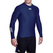 Canterbury Mens ThermoReg Long Sleeve Base Layer Top - Navy - View 4