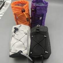 1/4件戶外水壺掛袋附夾扣，便攜式小物品收納袋，適用徒步、露營、旅行 - 彩色 - 查看 18