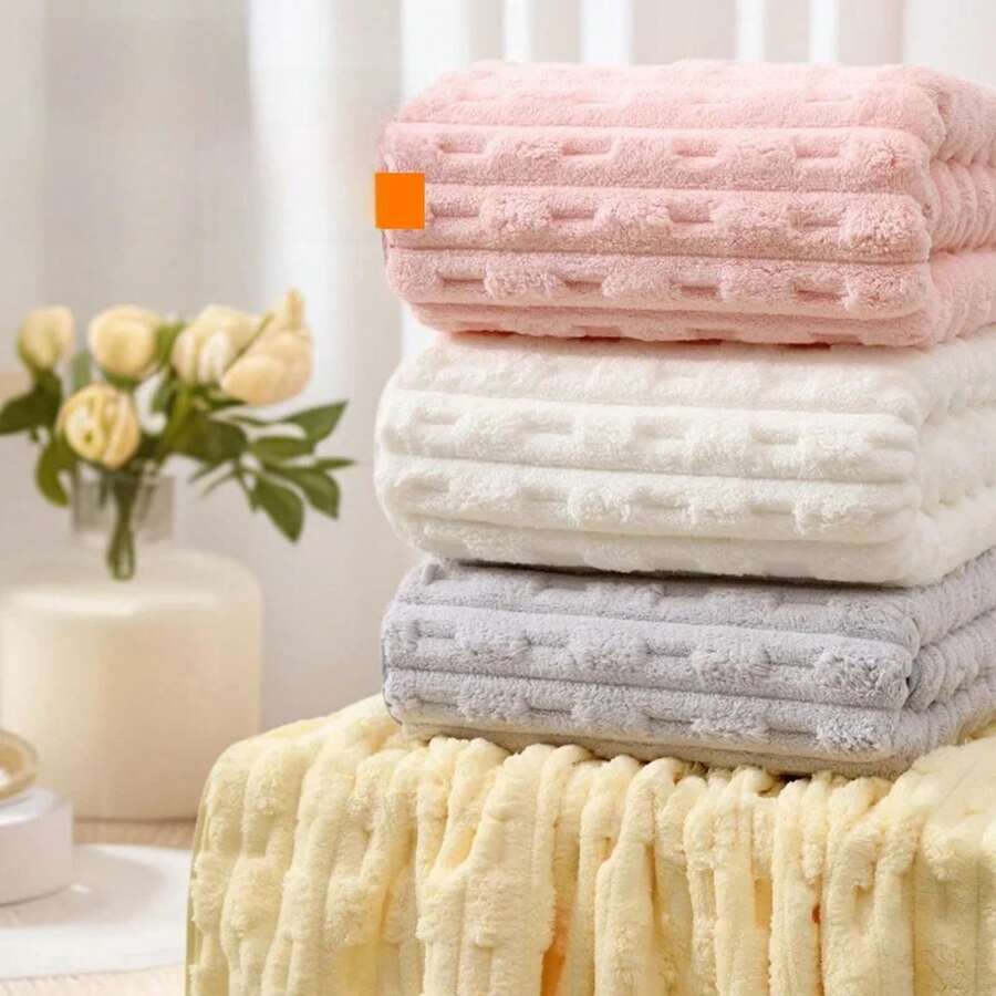 Bath Towels - Yellow - View 1
