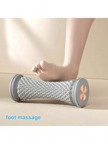 1 buah Roller Pijat Kaki Warna Acak dengan Pengaturan Kecepatan - Dirancang dengan Teknologi Pijat Jaringan Dalam yang Menampilkan Permukaan Bertekstur, Sempurna untuk Yoga dan Aktivitas Kebugaran. Desainnya yang Ringkas Sesuai dengan Struktur Tubuh Manusia, Cocok untuk Latihan Otot dan Relaksasi di Rumah - MultiWarna - View 3