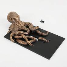 1件 3D列印章魚浮雕開關面板，高級塑料克蘇魯風格插座裝飾面板，萬聖節暗黑牆面裝飾，酒吧個性化萬聖節居家裝飾開關蓋板 - 多色 - 查看 7