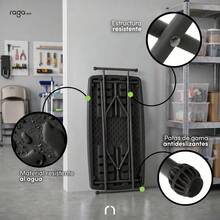 Bar & Serving Carts - Black - View 4