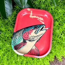 1件綠色鯉魚圖案捲盤，優質捲菸工具，理想的節日禮物 - 均碼 - 查看 4
