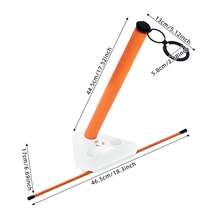 Golf Trainingshilfe, Golf Trainings hilfe, Sofortige Kopfstabilität & Schwungflugzeug Swing Trainer, Golf Swing Corrector - A - Übersicht 3