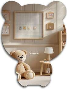 Unbreakable Acrylic Mirror, Non-Glass Shatterproof, Suitable For Home Decor, Nursery Decor - Multicolor - View 6