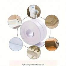 1 Roll Waterproof & Mildew-Proof Toilet Sealing Tape, Self-Adhesive Sealing Strip For Kitchen And Bathroom, Bathroom Moisture-Proof Decorative Joint Tape, Suitable For Kitchen Sink - Waterproof Tape - View 12