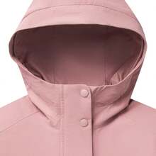 Columbia New Waterproof Outdoor Women's Sports Jacket Hooded Casual Windbreaker - Pink - View 8