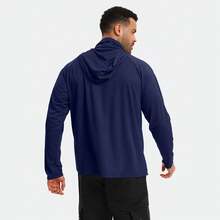 6 Packs Men's Casual Hoodies Quick Drying Athletic Hoodies With Mask Solid Color Sun Protection Fishing Shirts Hoodie Workwear For Outdoor Activities - Multicolor - View 7