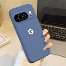 适用于 Pixel 6、7、7a、8、8a、8 Pro、9、9a、9 Pro XL、10、10a、10 Pro XL 的天鹅绒质感保护手机壳 - 薰衣草灰 - 查看 1