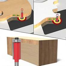 Broca Router Perfiladora Zanco 1/4 Diámetro 1/2 Corte 30mm - C - Ver 4