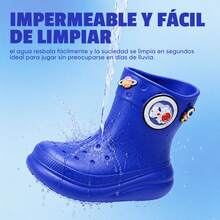 EVA MODAR Kid's Rain Boots - Royal Blue - View 5