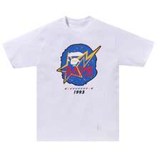 T Shirt Streetwear Space Ape Head Tee White Unisex - 白色 - 查看 1