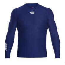 Canterbury Mens ThermoReg Long Sleeve Base Layer Top - Navy - View 1