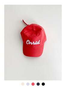 Letter Patchwork Baseball Cap INS Brand Unisex Pure Versatile Face-Slimming Couple Baseball Cap Atmosphere 3D Embroidered Letter Baseball Cap Women's New Style All-Season Versatile Large Head Circumference Deep Crown Baseball Cap Face-Slimming Skater Hippie Chicks Style - Multicolor - View 9