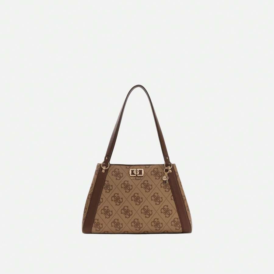 Guess حقائب اكتاف نسائية - بني - مشاهدة 1