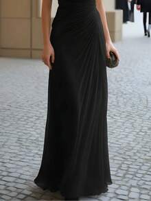 Women Cocktail Dresses - Black - View 5