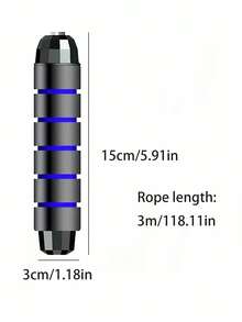 Fast Jump Rope With Non-Slip Foam Handle Adjustable Length Smooth Bearings Weighted Steel Speed Skipping Rope For Adults Men Women Jump Ropes For Aerobic Exercise Fitness Home Workouts Weight Loss Fat Training Gym Equipment Accessories - Multicolor - View 8