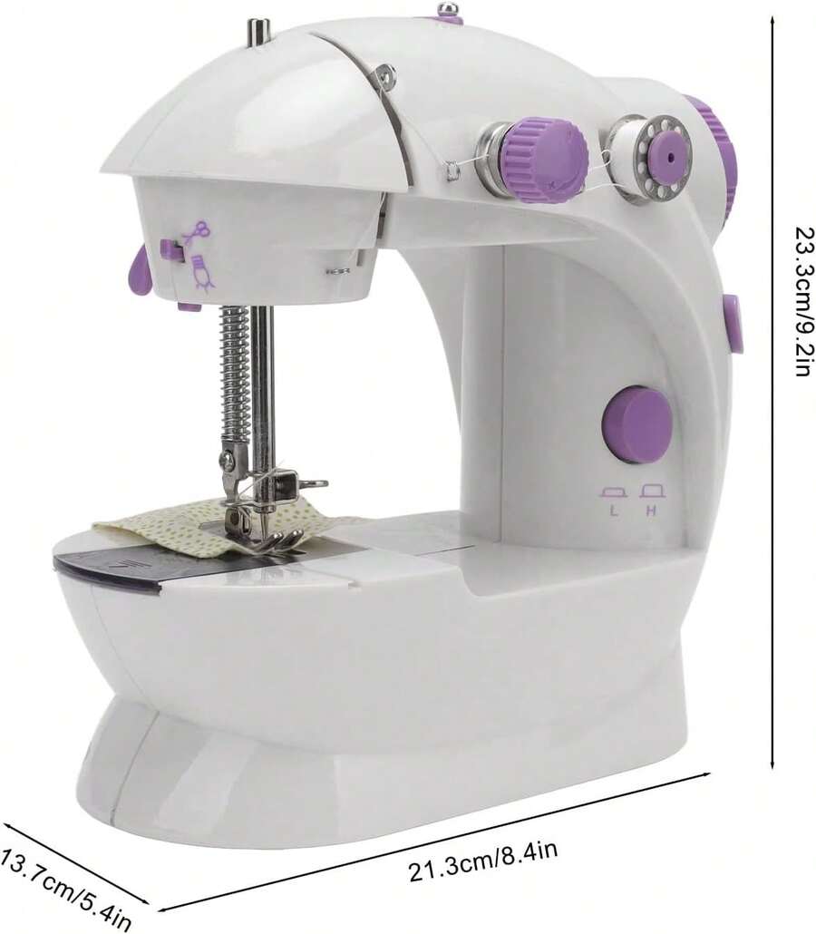 Asixxsix Mini Máquina de Coser, Portátil, de Mano, Fácil, Pequeña, para ...