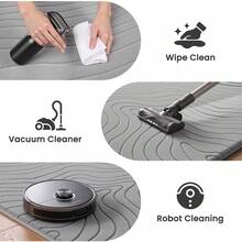 Sour Lemon Rugs Living Room Large 200x300cm,3D Area Rugs For Bedroom, Extra Large Rug For Living Room Wave Pattern, Washable Soft Shaggy Non Shedding Fluffy Carpet Mat For Living Room, Bedroom, Kitchen & Office - Light Grey - View 5