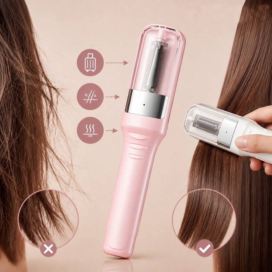 Alat Cukur Rambut Ujung Bercabang Nirkabel, Alat Cukur Rambut Portabel Isi Ulang, Pemotong Rambut Patah Anti-Tarik, Perangkat Penata Rambut Rumah Tangga, Tersedia Berbagai Warna