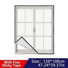 Anti-Mosquito Screen Mesh, Self-Install Hook And Loop Screen, Household Self-Adhesive Window Screen, Simple Invisible Screen Curtain - Style - View 14