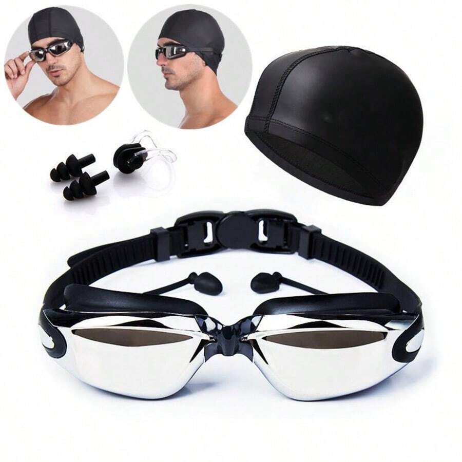 Swimming Caps & Goggles - A - View 1