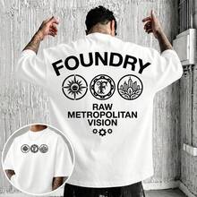 Men's Fashion T-Shirt, Short Sleeve, Round Neck, Double Layer Design, Made Of Pure Cotton Fabric - 樣式7 - 查看 1