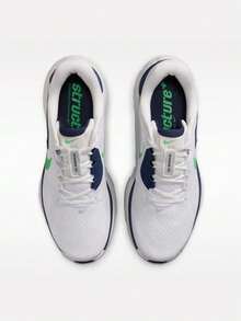Men's NIKE STRUCTURE PLUS Running Shoes Low-Top HQ3048-102 - Blue and White - View 7