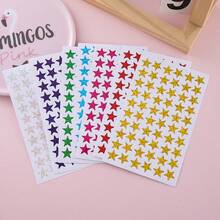 300/600/1200pcs Gold Star Stickers, Reward Gold Star Stickers, Foil Star Stickers, School Planner Small Star Stickers, Behavior Tracking Chart, Classroom Teacher Supplies, DIY Sticker Decoration Props - Gold - View 7