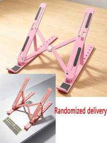 1 pieza Soporte para portátil, soporte plegable ajustable universal portátil para almacenamiento de tableta, apto para todos los portátiles (aprox. 25 cm) - Multicolor - Ver 9