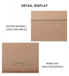 Michael Kors Jet Set Logo Women's Crossbody Bag 35R6GTVC1V CAMEL - 駝色35R6GTVC1V CAMEL - 查看 6