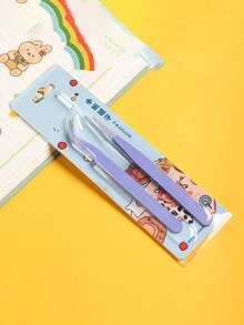 5/1 Set Tweezers, Colorful Scrapbook Stickers And Washi Tape, Multi-Function Stationery Organizer, DIY Diary Photo Album, School Supplies, Back To School Essentials, Suitable For Stickers, Scrapbooking, Eyelash Decoration, Jewelry Making, Model Making And More - A - View 13
