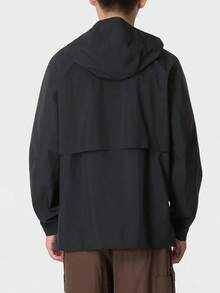 Columbia Jaket Olahraga Pria untuk Lari, Latihan, Hiking, Mendaki, Ringan, dan Tahan Angin, Jaket Kasual - Hitam - View 5