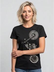 Men T-Shirts - 黑色 - 查看 4