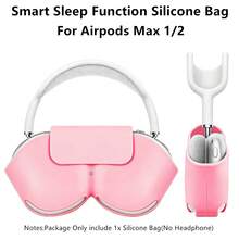 Silicone Protective Case Compatible With Airpods Max, Soft Silicone Protective Bag With Sleep Function, Latest Silicone Protective Case, Waterproof, Dustproof, Anti-Fingerprint, Anti-Scratch, 360° Full Coverage Protection, Silicone Earphone Portable Bag, Soft Silicone Material, More Comfortable, More Durable, Easier To Clean, Multiple Colors Available, Great Gift - Multicolor - View 3