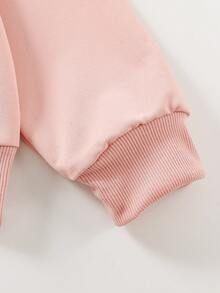 Jaket Sweatshirt Berkerudung dengan Resleting Gaya Netral Baru untuk Remaja Perempuan, Cocok untuk Musim Semi/Musim Gugur di Rumah, Sekolah, Liburan, Belanja, dan Acara Olahraga - Berwarna merah muda - View 6