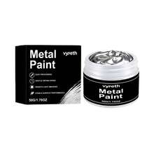 Silver Metallic Paint Quick Dry Metal Effect Repair Paint For Crafts Furniture Hardware DIY Decorative Coating Paint - Quick-dry Silver Metallic Paint - View 12
