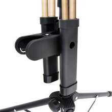 Clip-On Drumstick Holder, Portable Drumstick Storage Bucket, Suitable For Drum Set, Handpan, Practice Pad Percussion Accessories - Black - View 5
