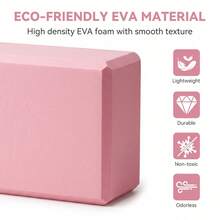 2pcs/Set High Density EVA Yoga Mat - Non-Slip Durable Foam, Suitable For Pilates, Meditation And Fitness Training - - Multicolor - View 6