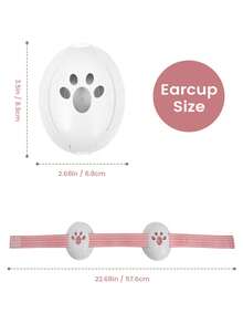 Baby Ear Protection For Babies Toddlers Elastic Noise Reduction Earmuffs Baby Headphones Against Hearing Damage Improves Sleep - Multicolor - View 2