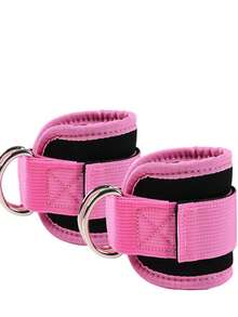 1 Stück Taekwondo Knöchel-Bandage Beintrainings-Widerstandsband Knöchelmanschette Kombination Trainingsband Fußkettchen Fitnesszubehör - Pink - Übersicht 14