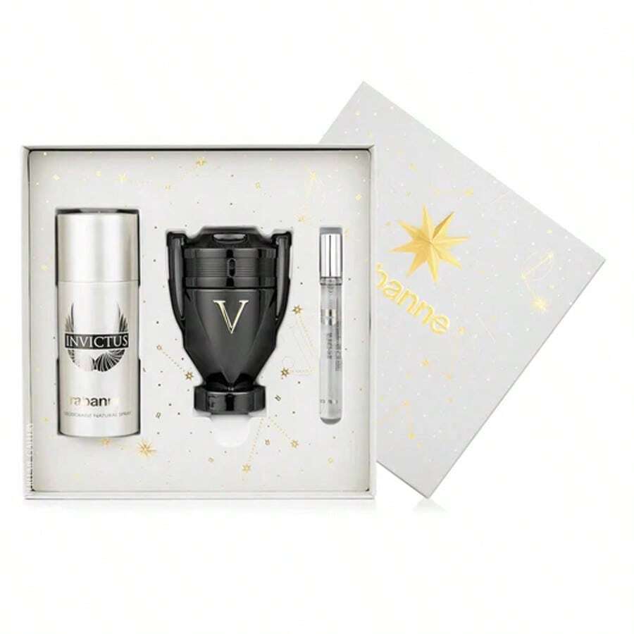 PACO RABANNE Invictus Victory Absolu Set 100 ml EDP + Mini + Desodorante - Dulce - Ver 1
