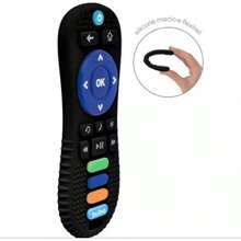 Controle Remoto  - Mordedor Para Bebe em Silicone- Buba - Preto - Visão 6