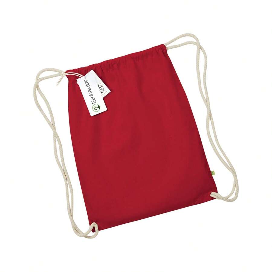 Westford Mill EarthAware Organic Gymsac - Classic Red - View 1